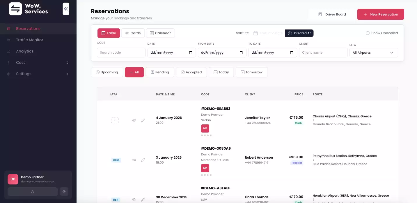 Premium Transfer Service